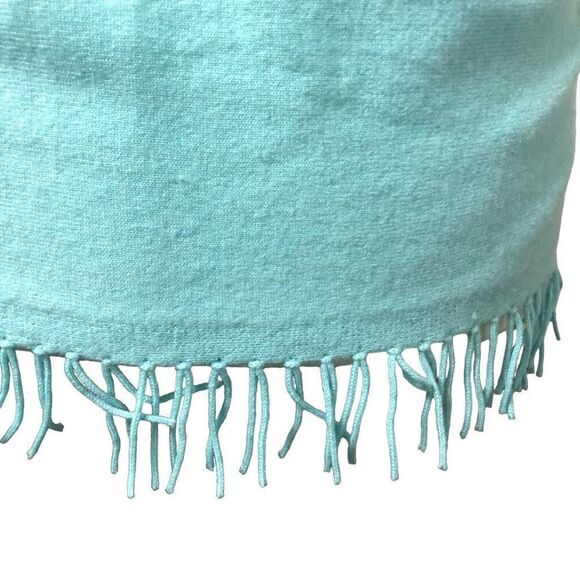 Lilly Pulitzer Womens Alessandra Cashmere Sweater XXS/XS Serene Blue Oatmeal - Picture 8 of 11
